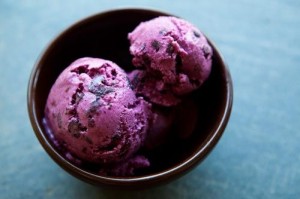 Blueberry Frozen Yogurt from Simply Recipes